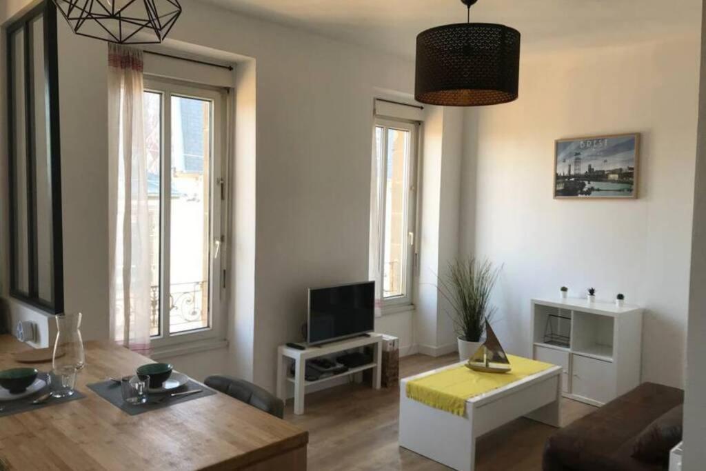 Gweladenn - Apprt Moderne Et Lumineux- Saint-Marc Apartment Брест Екстериор снимка